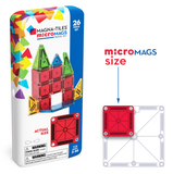 MAGNA-TILES - MICROMAGS TRAVEL SET - 26 PIECE SET