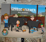 George the Farmer Beef Bonanza Picture Book