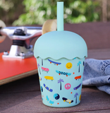 Skate Aqua Mini Smoothie Cup & Straw 200ml