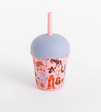 Cowgirl Mini Smoothie Cup & Straw