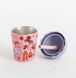 Cowgirl Mini Smoothie Cup & Straw