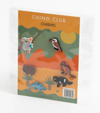 6 x Aussie Chino Charms