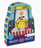 Floss & Rock 12 Pc Shaped Jigsaw Puzzle – Construction