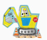 Floss & Rock 12 Pc Shaped Jigsaw Puzzle – Construction