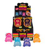 Axolotl Glitter Smooshos Super Squeeze