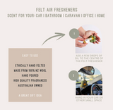 Australian Bush Felt Flower Air Freshener