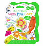 Haku Yoka - Play 'N' Colour - Garden Aqua Puffs Art