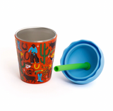 Cowboy Mini Smoothie Cup & Straw 200ml