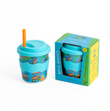 Dinosaurs and Monster Trucks Kids Keep Cup 8oz