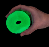 Smoosho's Super Squeeze Glow-in-the-dark Doughnut