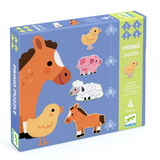 Djeco At the Farm Progressive Puzzle
