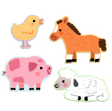 Djeco At the Farm Progressive Puzzle
