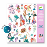Sparkly Mermaids Metallic Sticker Set