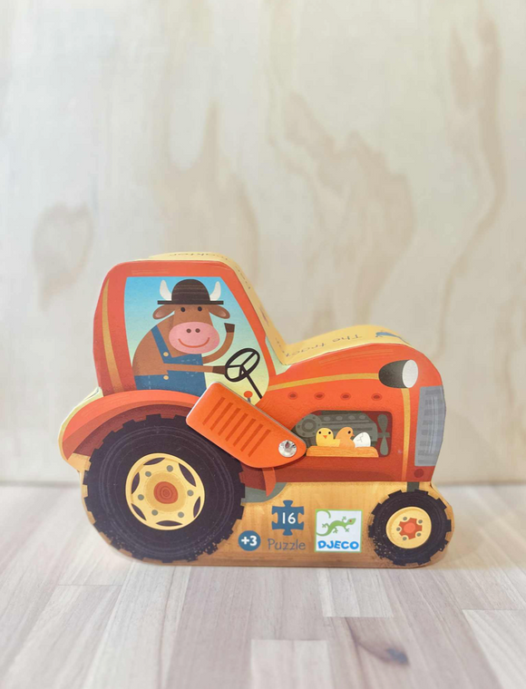 The Tractor 16pc Silhouette Puzzles