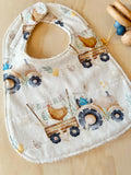 Easter Bunny Tractor Bib