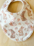 Soft Pink Bunny Bib