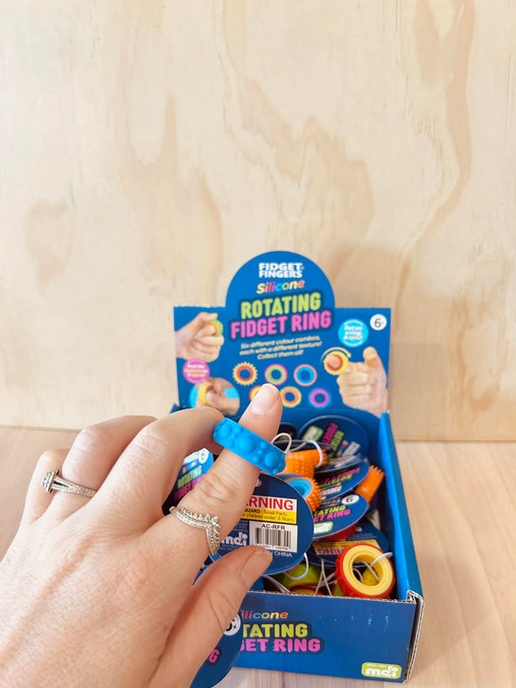 Silicone Rotating Fidget Ring – Little Gumnuts