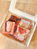 Gift Box for her (red & pink tones)