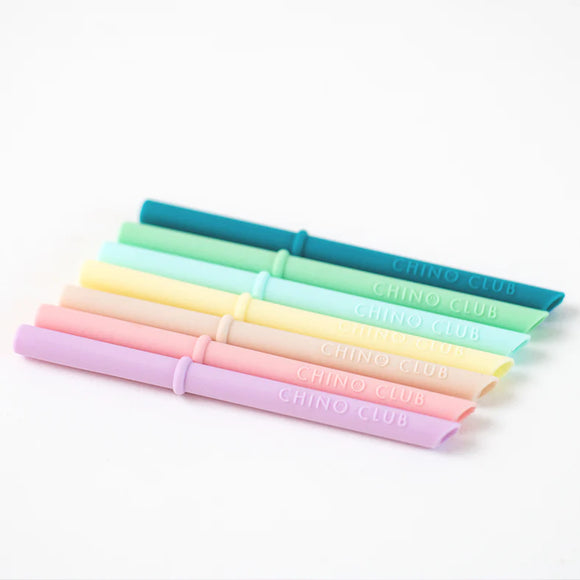 Single Silicone Straw - pick your colour