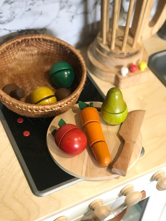 Coloured Fruit Basket
