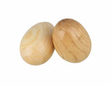 Natural Wooden Egg Shaker (2 Pack)