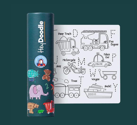 HeyDoodle (MiniMat) Toot Toot Honk ABC