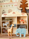 1 Piece Safari Animal Display Shelf Set