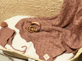 MUSK Heirloom Knitted Blanket