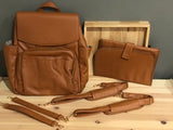 Brooklyn - Vegan Leather Backpack Nappy Baby (pre-order)