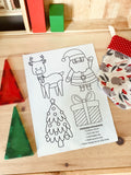 FREE Christmas Colouring Sheets (10 to select from)
